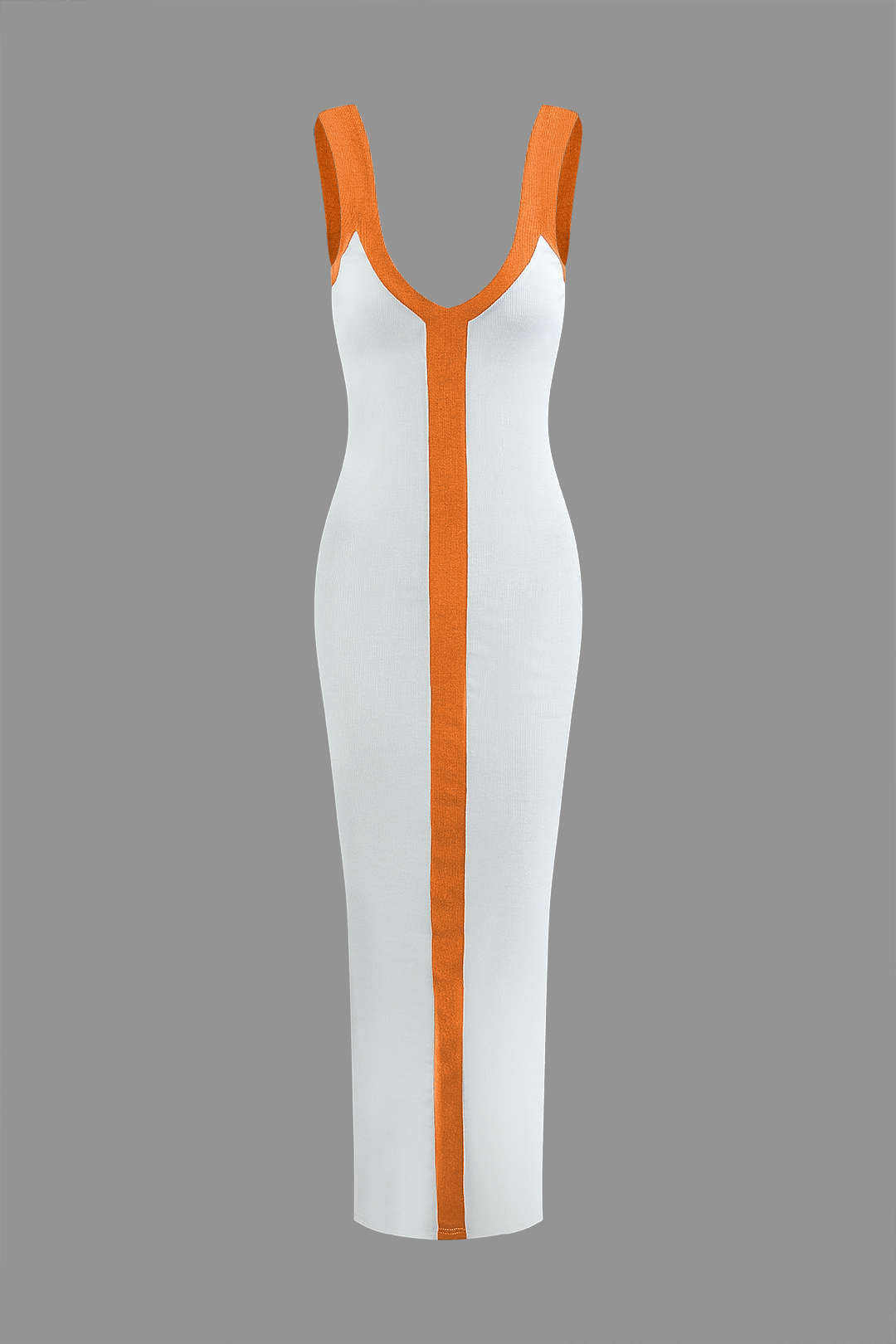 Split Detail Colourblock Dress