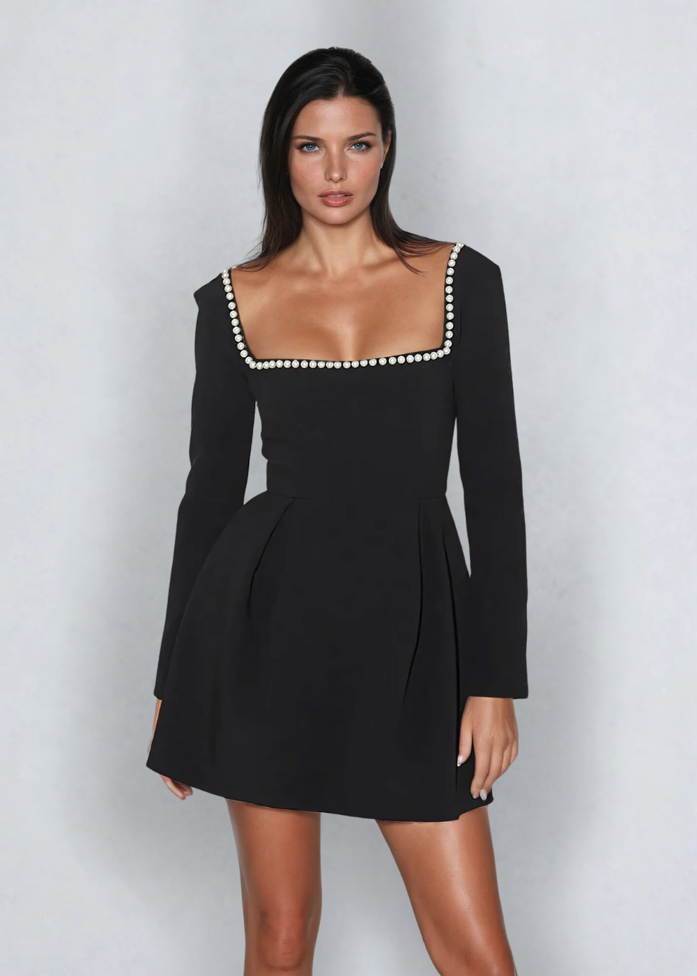 Isabelle -Pearl Mini Dress