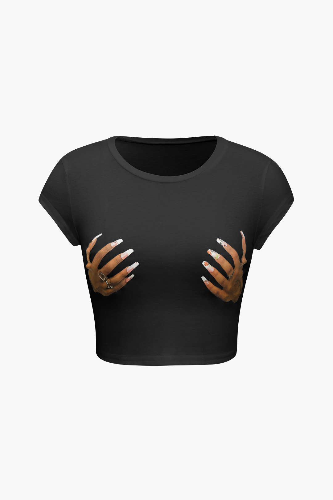 Touch & Go Crop Tee