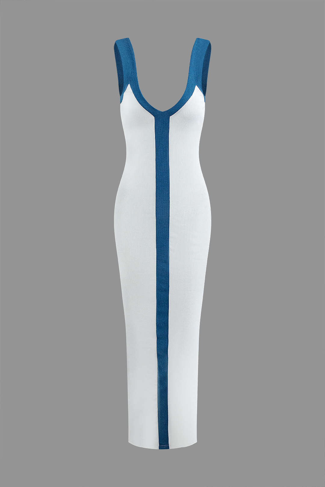Split Detail Colourblock Dress