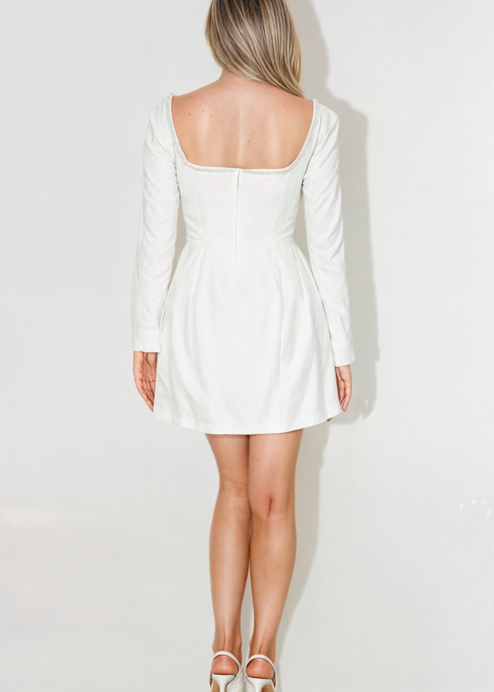 Isabelle -Pearl Mini Dress