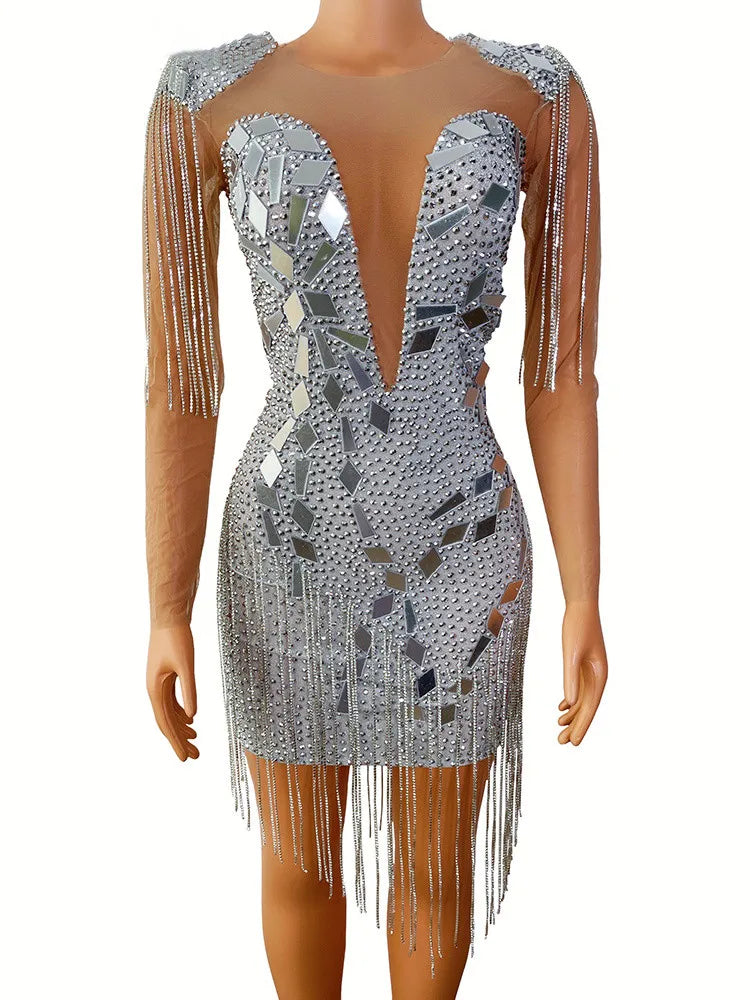 Nova- Mirror Mini Dress