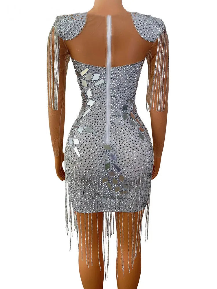 Nova- Mirror Mini Dress