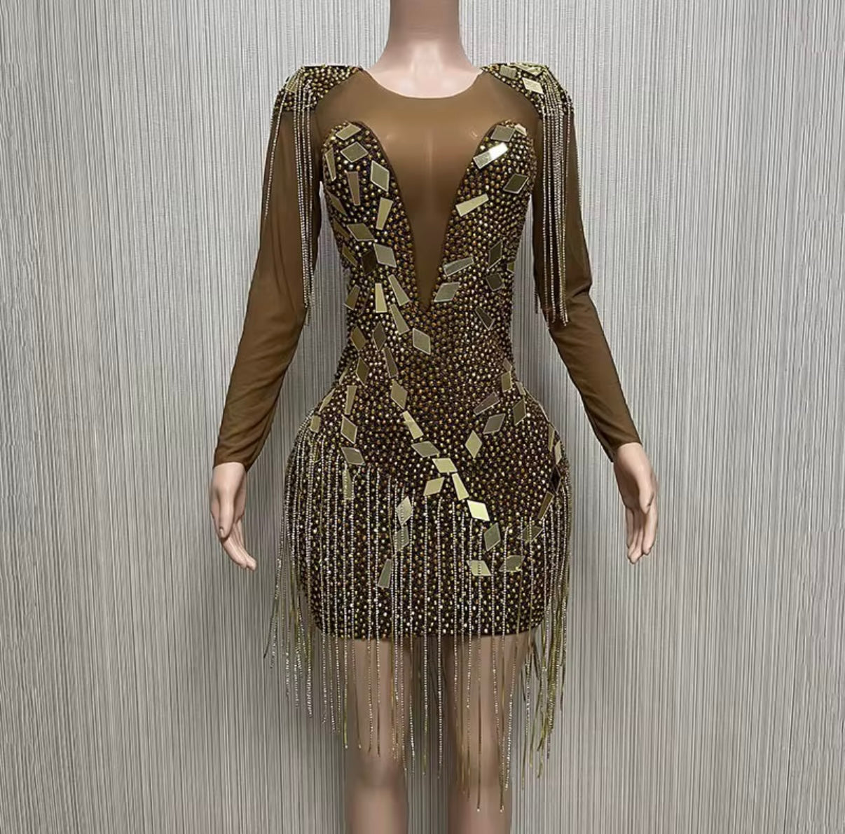 Nova- Mirror Mini Dress