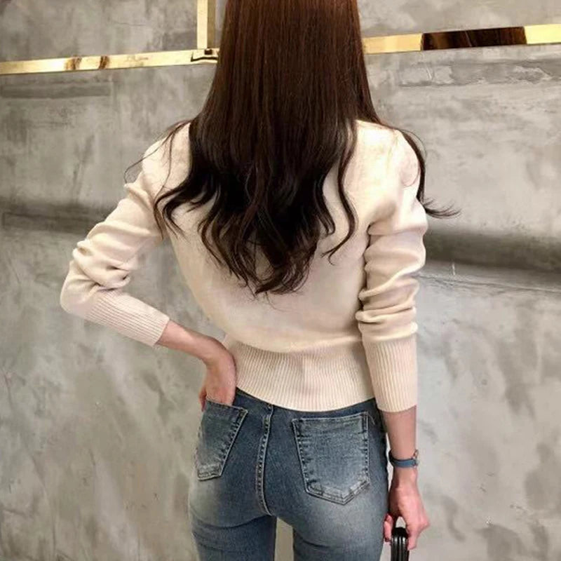 Elena - Long Sleeve Knitted Cardigan