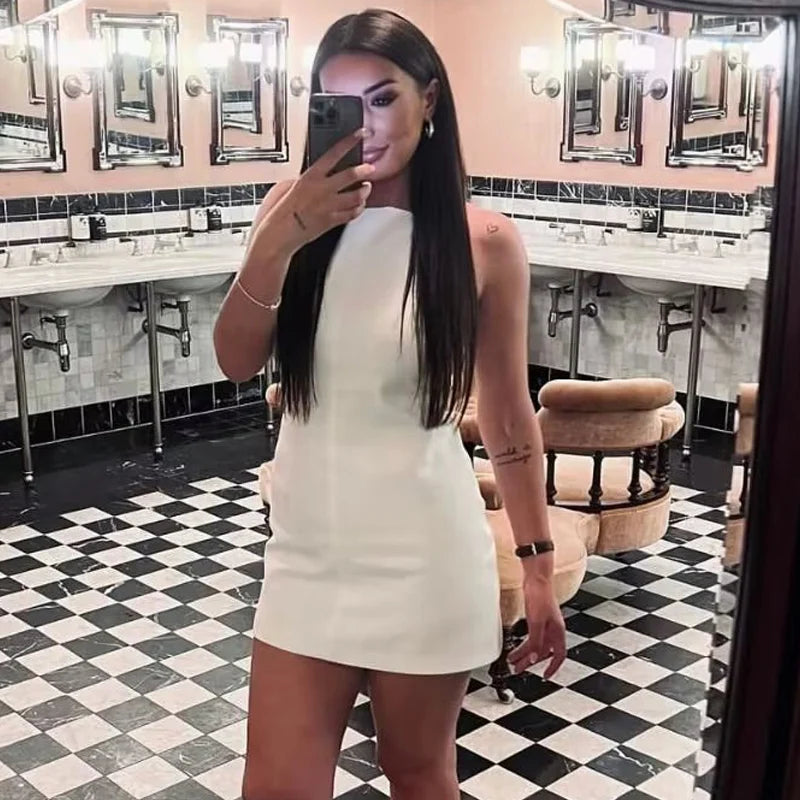Viola Sleeveless Bodycon Mini Dress