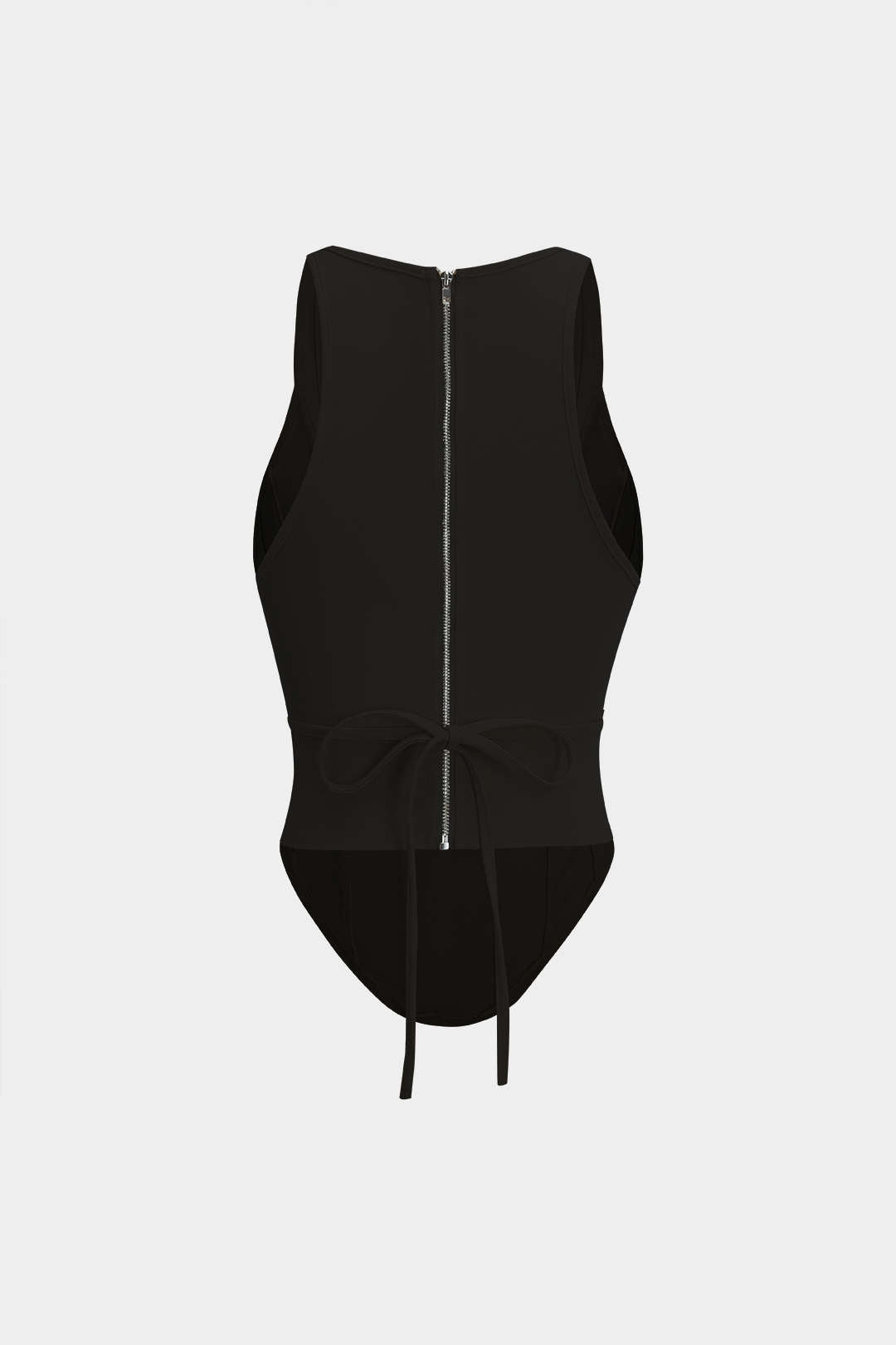 Elevated Semi-Sheer `Corset Top