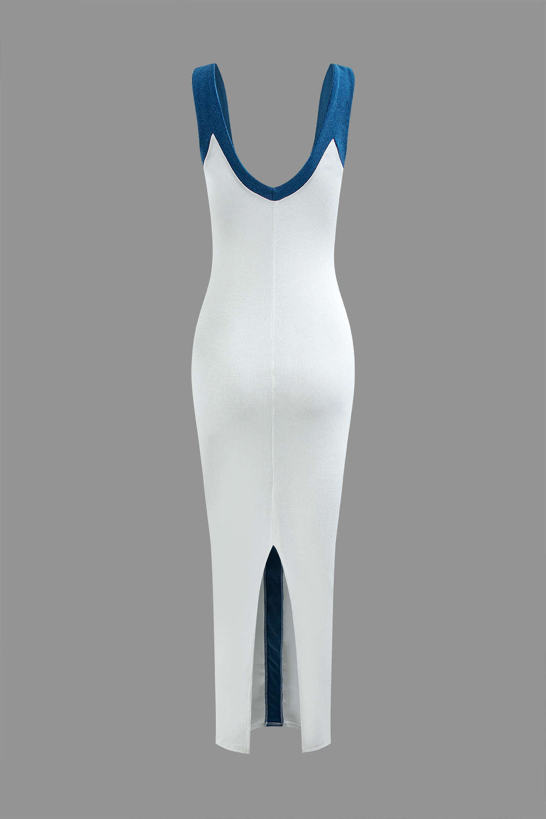 Split Detail Colourblock Dress