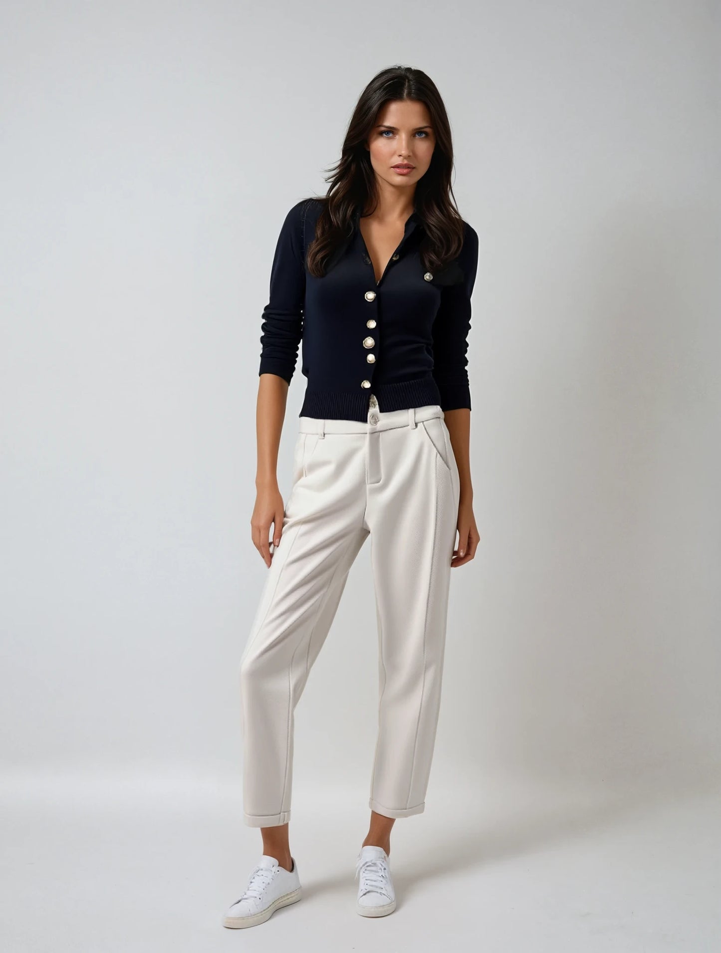 Elena - Long Sleeve Knitted Cardigan
