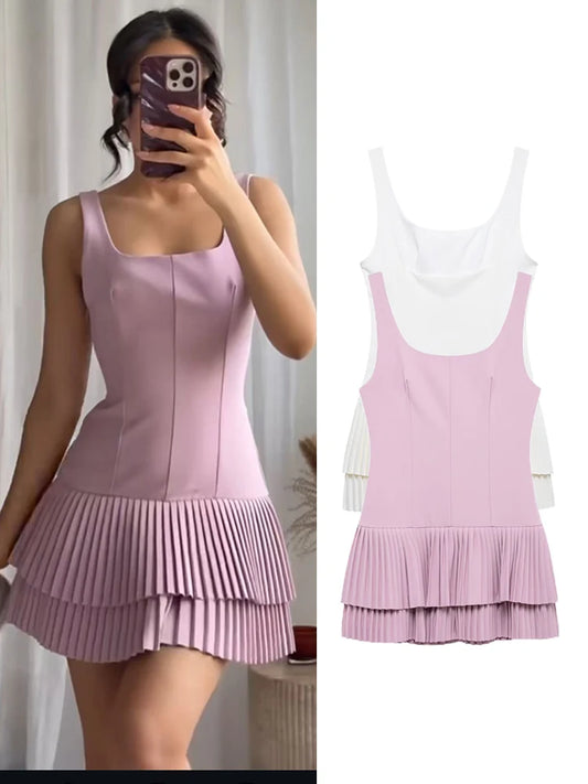 Venus- Pleated Dress