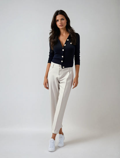 Elena - Long Sleeve Knitted Cardigan