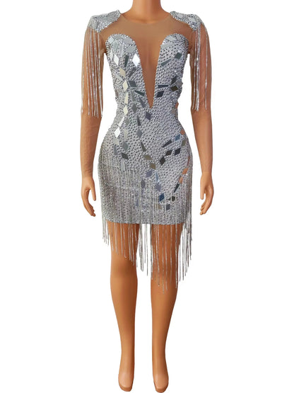 Nova- Mirror Mini Dress