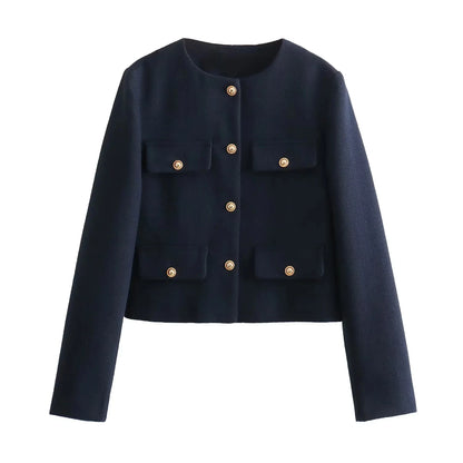 Lilly – Kurzjacke mit langen Ärmeln