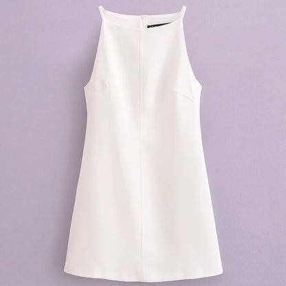 Ärmelloses, figurbetontes Minikleid „Viola“ 
