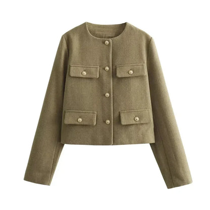 Lilly – Kurzjacke mit langen Ärmeln