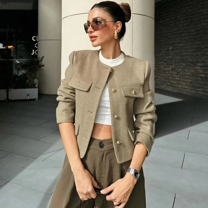 Lilly – Kurzjacke mit langen Ärmeln
