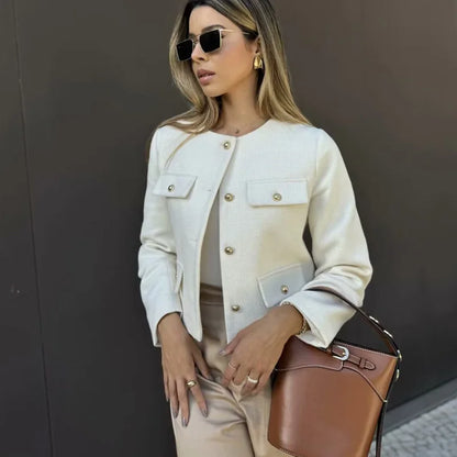 Lilly – Kurzjacke mit langen Ärmeln