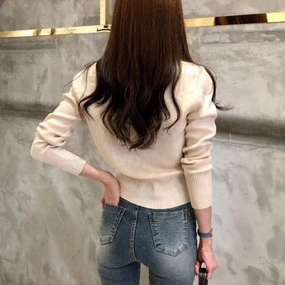 Elena - Long Sleeve Knitted Cardigan