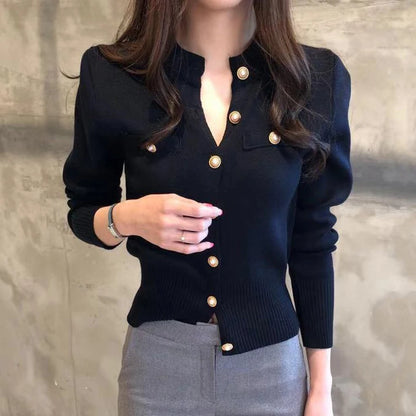Elena - Long Sleeve Knitted Cardigan