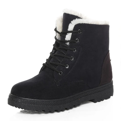 Warm winter boots with Faux Fur lining