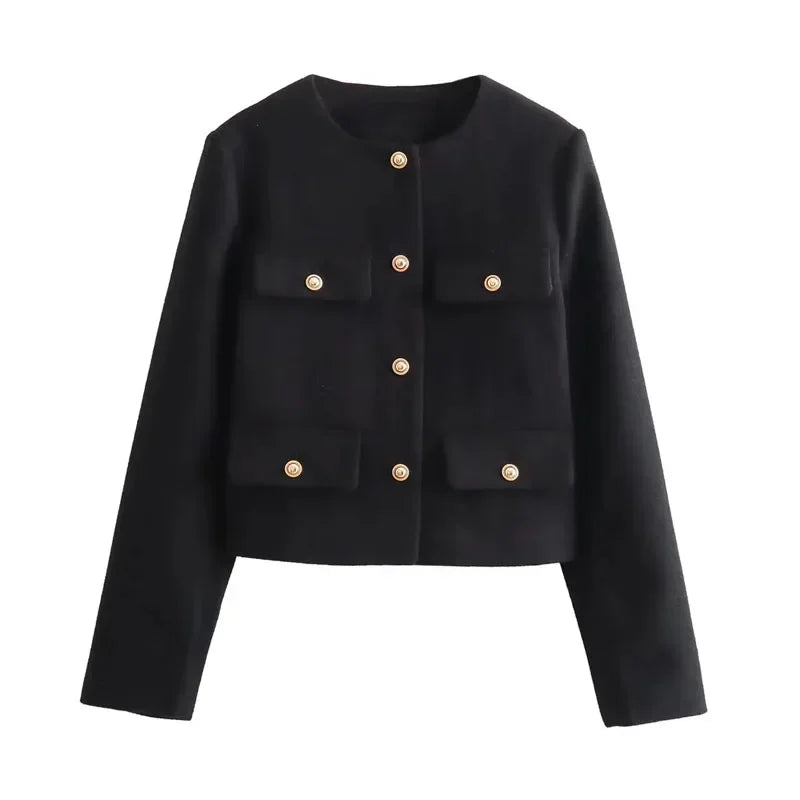Lilly – Kurzjacke mit langen Ärmeln