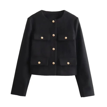 Lilly – Kurzjacke mit langen Ärmeln