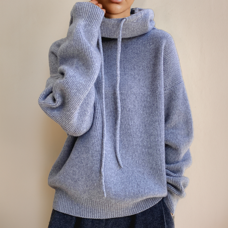 India - Hoodie made of 100% wool